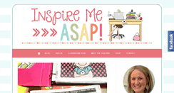 Desktop Screenshot of inspiremeasap.com